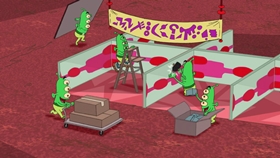 Screenshots from the 2009 Disney Television Animation cartoon Unfair Science Fair Redux