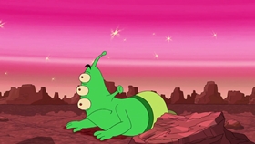 Screenshots from the 2009 Disney Television Animation cartoon Unfair Science Fair Redux