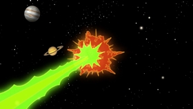 Screenshots from the 2009 Disney Television Animation cartoon Unfair Science Fair Redux