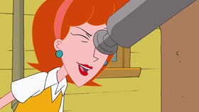 Screenshots from the 2009 Disney Television Animation cartoon Unfair Science Fair Redux