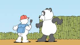 Screenshots from the 2009 Focus Design, Inc. cartoon Report from the North Pole