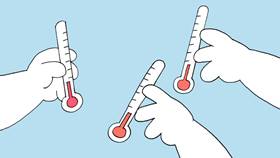 Screenshots from the 2009 Focus Design, Inc. cartoon Report from the North Pole