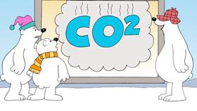 Screenshots from the 2009 Focus Design, Inc. cartoon Report from the North Pole