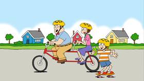 Screenshots from the 2009 Focus Design, Inc. cartoon The Little Things We Do