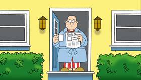 Screenshots from the 2009 Focus Design, Inc. cartoon The Little Things We Do