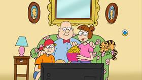 Screenshots from the 2009 Focus Design, Inc. cartoon The Little Things We Do