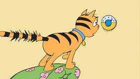 Screenshots from the 2009 Focus Design, Inc. cartoon The Little Things We Do