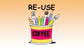 Screenshots from the 2009 Focus Design, Inc. cartoon The Trash Can Band