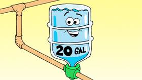 Screenshots from the 2009 Focus Design, Inc. cartoon You Oughta Be Savin