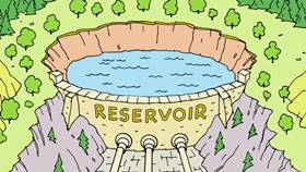 Screenshots from the 2009 Focus Design, Inc. cartoon You Oughta Be Savin