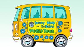 Screenshots from the 2009 Focus Design, Inc. cartoon You Oughta Be Savin