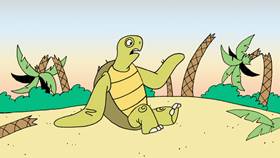 Screenshots from the 2009 Focus Design, Inc. cartoon Save the Ocean