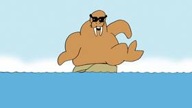 Screenshots from the 2009 Focus Design, Inc. cartoon Save the Ocean