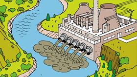 Screenshots from the 2009 Focus Design, Inc. cartoon Fat Cat Blue: The Clean Rivers Song