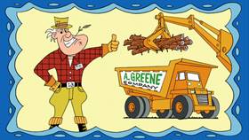 Screenshots from the 2009 Focus Design, Inc. cartoon Fat Cat Blue: The Clean Rivers Song