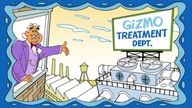 Screenshots from the 2009 Focus Design, Inc. cartoon Fat Cat Blue: The Clean Rivers Song