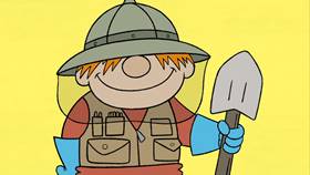 Screenshots from the 2009 Focus Design, Inc. cartoon A Tiny Urban Zoo