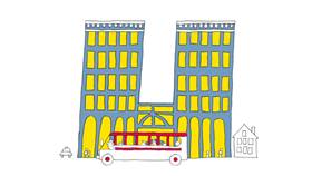 Screenshots from the 2009 Focus Design, Inc. cartoon Solar Power to the People