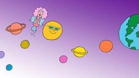 Screenshots from the 2009 Focus Design, Inc. cartoon Solar Power to the People