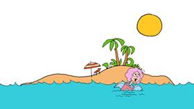 Screenshots from the 2009 Focus Design, Inc. cartoon Solar Power to the People