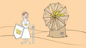 Screenshots from the 2009 Focus Design, Inc. cartoon Windy and the Windmills