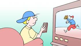 Screenshots from the 2009 Focus Design, Inc. cartoon Don