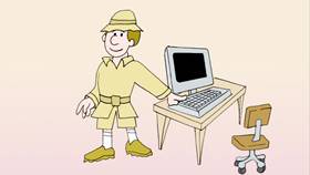 Screenshots from the 2009 Focus Design, Inc. cartoon Don