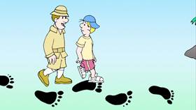 Screenshots from the 2009 Focus Design, Inc. cartoon Don