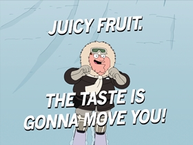 Screenshots from the 2010 Fuzzy Door Productions cartoon Something, Something, Something, Dark Side