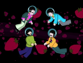 Screenshots from the 2010 Fuzzy Door Productions cartoon Something, Something, Something, Dark Side