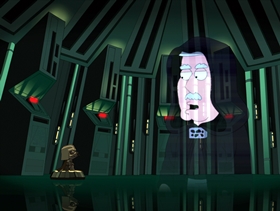 Screenshots from the 2010 Fuzzy Door Productions cartoon Something, Something, Something, Dark Side