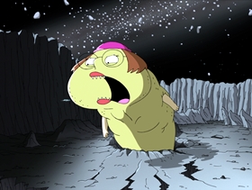 Screenshots from the 2010 Fuzzy Door Productions cartoon Something, Something, Something, Dark Side