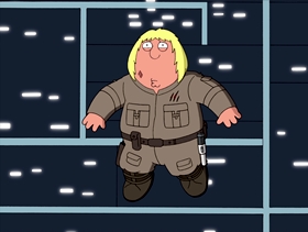 Screenshots from the 2010 Fuzzy Door Productions cartoon Something, Something, Something, Dark Side