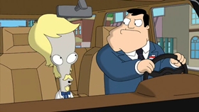 Screenshots from the 2010 Fuzzy Door Productions cartoon Best Little Horror House in Langley Falls