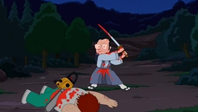 Screenshots from the 2010 Fuzzy Door Productions cartoon Best Little Horror House in Langley Falls