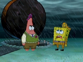 Screenshots from the 2011 United Plankton Pictures cartoon A Friendly Game