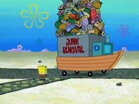 Screenshots from the 2011 United Plankton Pictures cartoon Sentimental Sponge