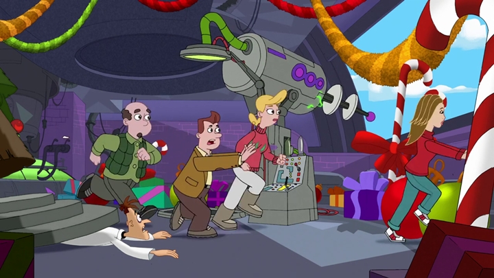 A Phineas and Ferb Family Christmas (2011) - The Internet Animation