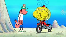 Screenshots from the 2012 United Plankton Pictures cartoon Extreme Spots