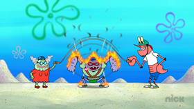 Screenshots from the 2012 United Plankton Pictures cartoon Extreme Spots