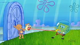 Screenshots from the 2012 United Plankton Pictures cartoon Squirrel Record