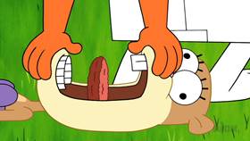 Screenshots from the 2012 United Plankton Pictures cartoon Squirrel Record