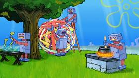 Screenshots from the 2012 United Plankton Pictures cartoon Squirrel Record