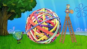 Screenshots from the 2012 United Plankton Pictures cartoon Squirrel Record