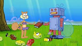 Screenshots from the 2012 United Plankton Pictures cartoon Squirrel Record