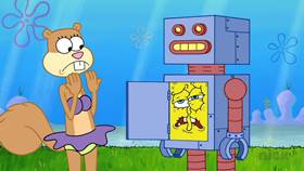 Screenshots from the 2012 United Plankton Pictures cartoon Squirrel Record