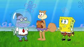 Screenshots from the 2012 United Plankton Pictures cartoon Squirrel Record