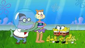 Screenshots from the 2012 United Plankton Pictures cartoon Squirrel Record