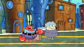 Screenshots from the 2012 United Plankton Pictures cartoon Patrick-Man!