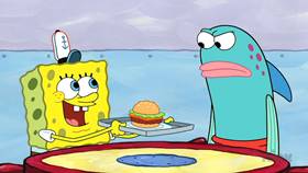 Screenshots from the 2012 United Plankton Pictures cartoon Patrick-Man!